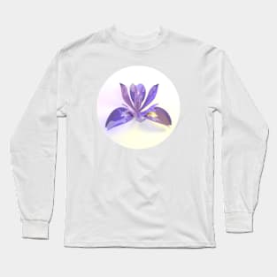 Blood Iris Flower Long Sleeve T-Shirt